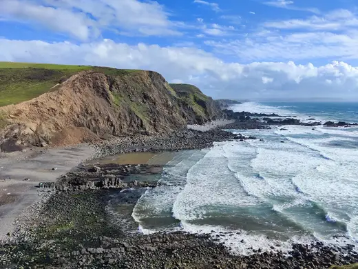 Sandymouth Bay Beach
