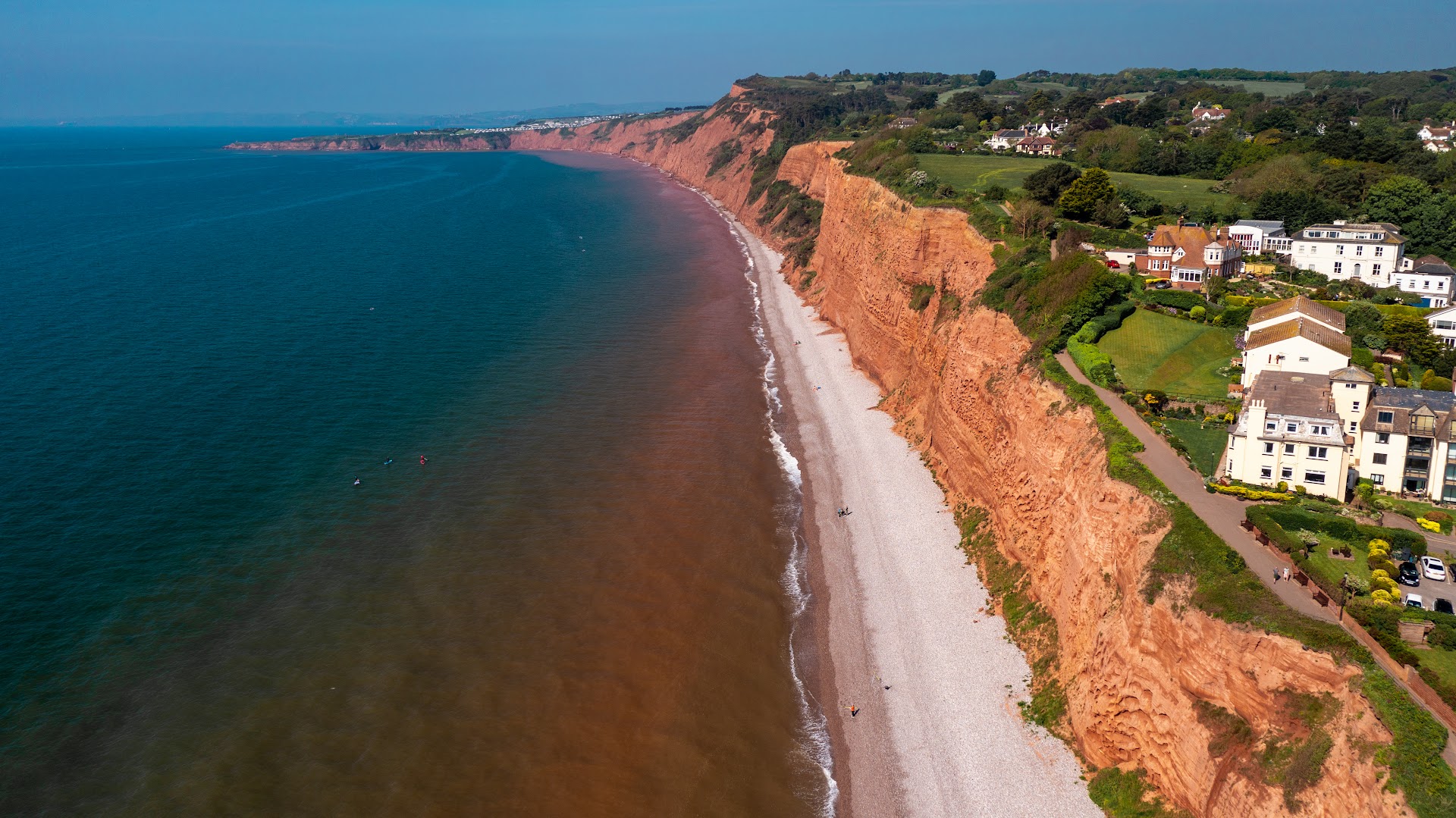 Budleigh Salterton Beach dog-friendly beach, East Devon — year-round dog access