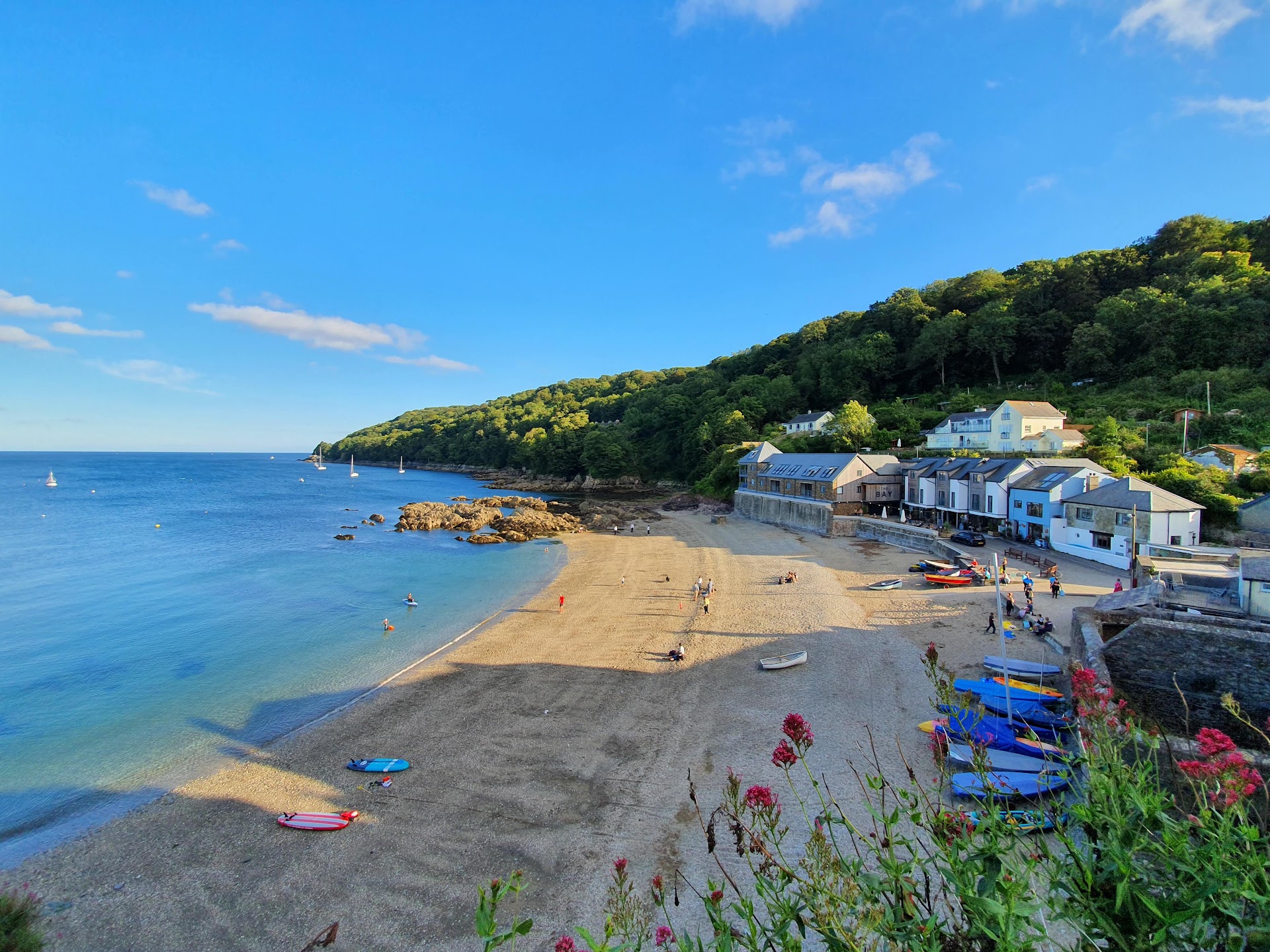Cawsand Beach dog-friendly beach, South Devon — year-round dog access
