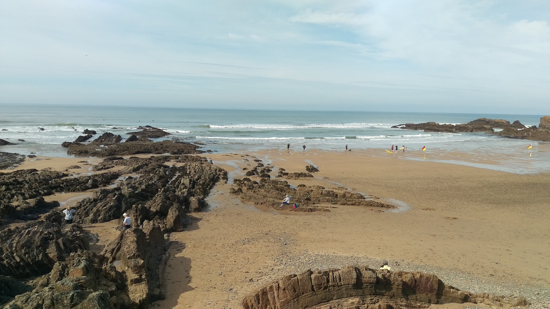 Crooklets Beach dog-friendly beach, North Devon — seasonal dog access
