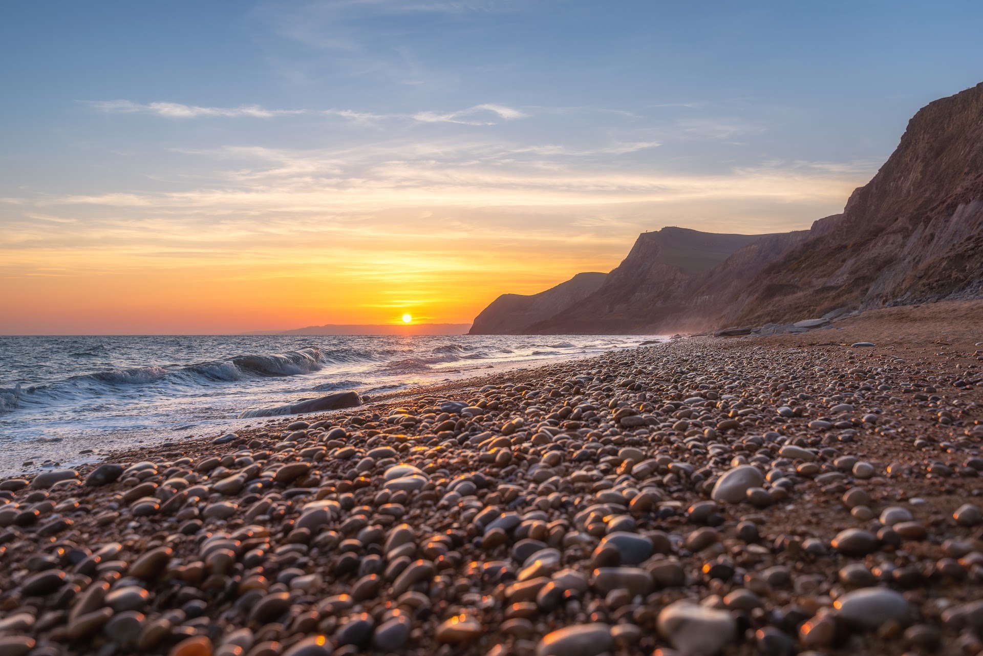 Eype beach dog-friendly beach, Dorset — year-round dog access